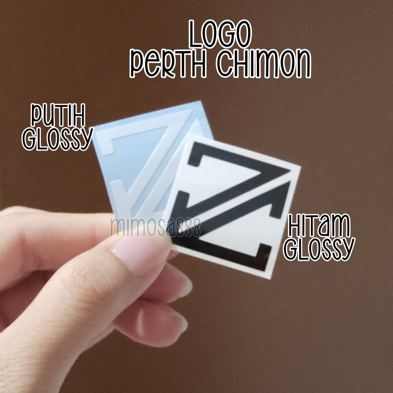 [cutting sticker] logo Perth Chimon