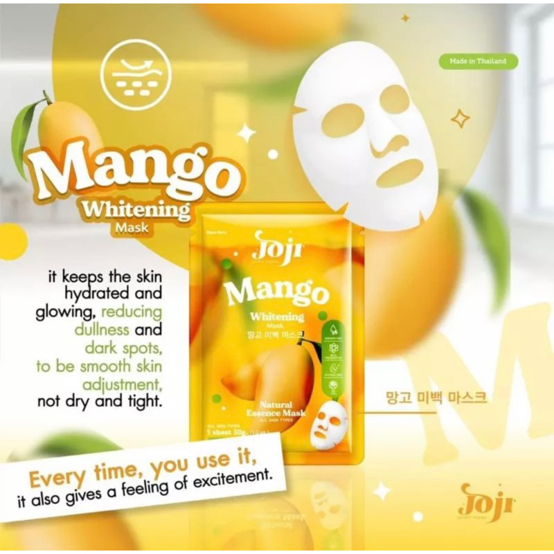 JOJI SECRET YOUNG WHITENING FACEMASK MANGO
