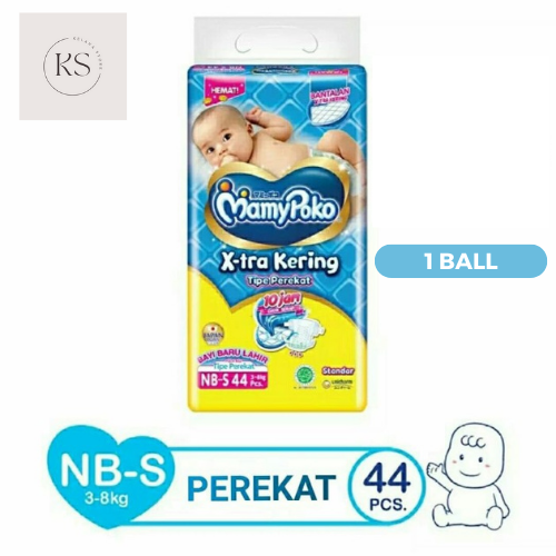 PAMPERS MAMYPOKO POPOK BAYI NB-S44 Baby Newborn Termurah