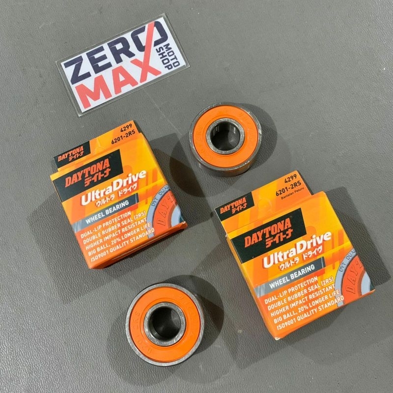 Bearing Laher Roda Depan Daytona 6201 Honda Vario 110 Karbu Beat Street Original