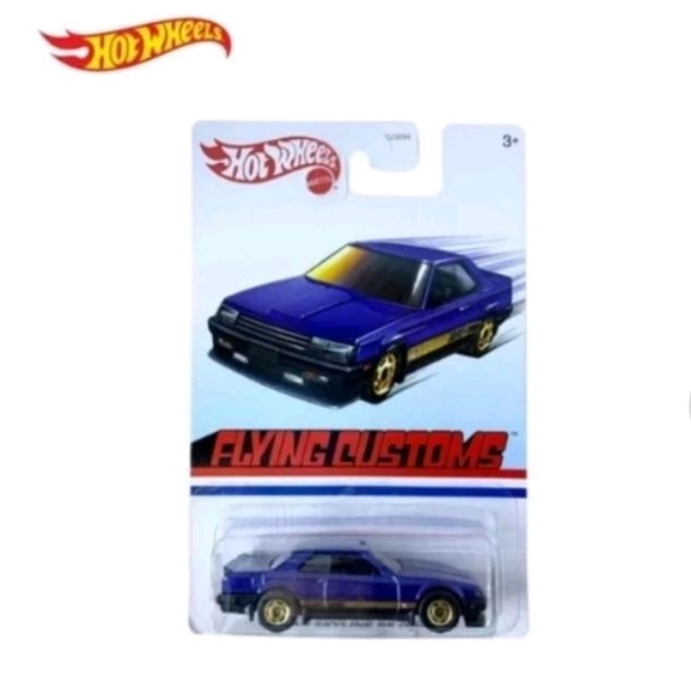 Hot Wheels Nissan Skyline 2000 Turbo RS (KDR30) blue
