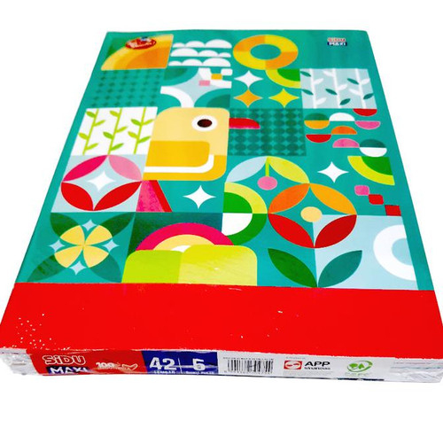 

BUKU TULIS SINAR DUNIA BOXY PANJANG ISI 42 LEMBAR / PAK ( 5 BUKU )