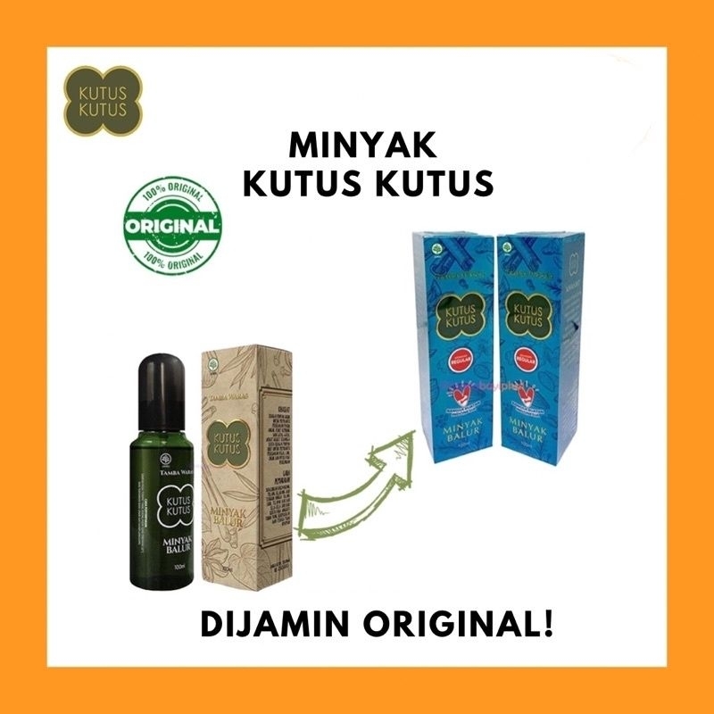 Minyak kutus kutus original 100%