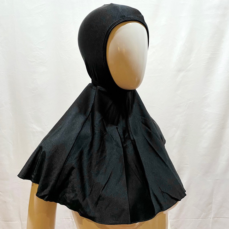 SPORT CLUB Jilbab Muslimah 08 Topi Renang Sport Jilbab Muslimah Head Cover Panjang Stengah Dada SC