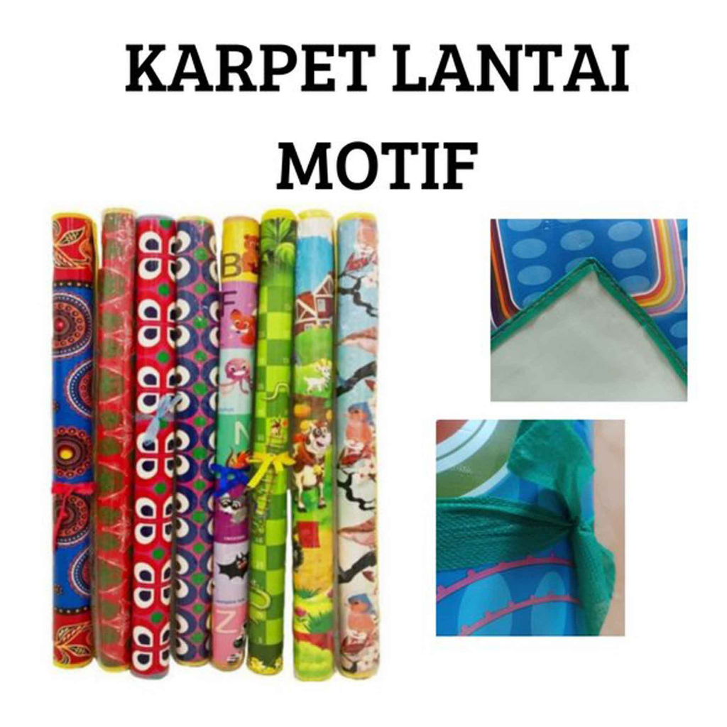 Karpet Karakter Anak / Matras Gulung Karakter / Tikar Lantai / Karpet Lantai Motif