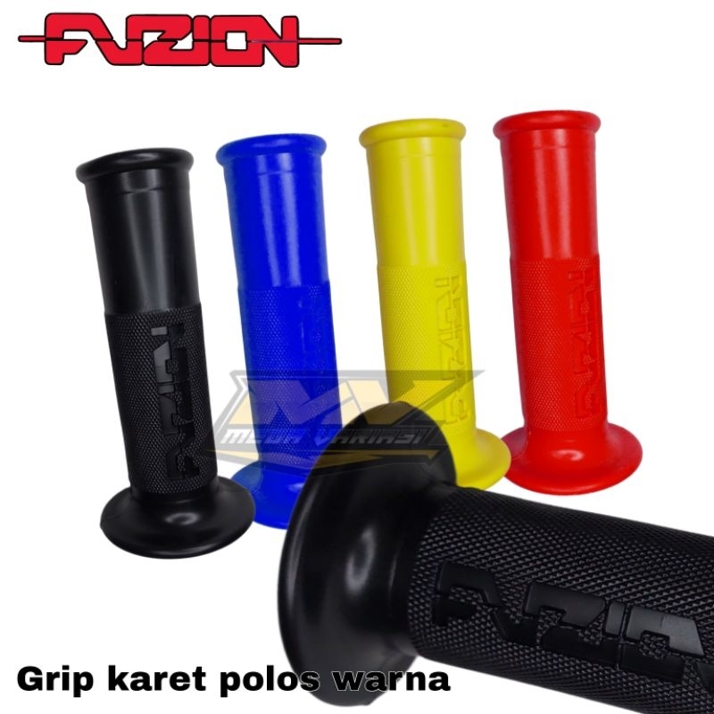 HANDGRIP KARET MOTOR VARIASI  POLOS HANDFAT KARET GRIP KARET  UNIVERSAL SEMUA MOTOR