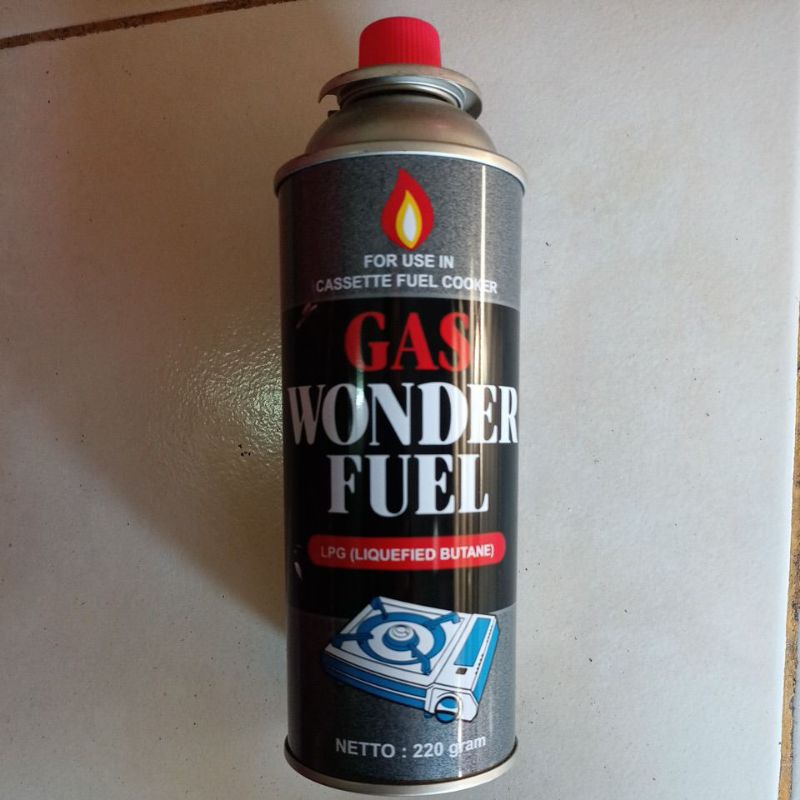 Gas kaleng original portable  235ml baru bukan revil