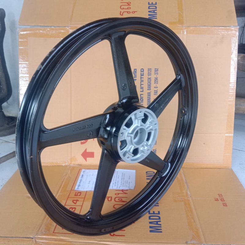 Velg Pelk Pelek Racing Depan Motor Yamaha Vixion Old Warna Hitam