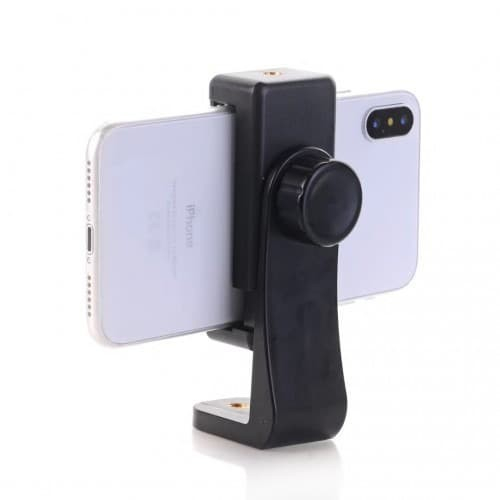 T&amp;Y Phone Holder Tripod 360° Adapter Cell Phone Clipper Holder Vertical 360 Rotation Sambungan Tongsis Monopod Tripod U Mount Phone Holder Hp Led Mic Ring Light