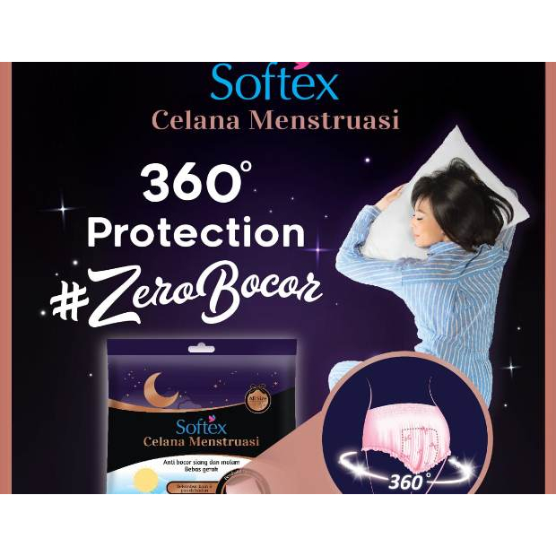 SOFTEX Celana Menstruasi ❤ jselectiv ❤ Pembalut Dengan Pemakaian Seperti Celana Dalam dari SOFTEX - ORI✔️BPOM✔️COD✔️