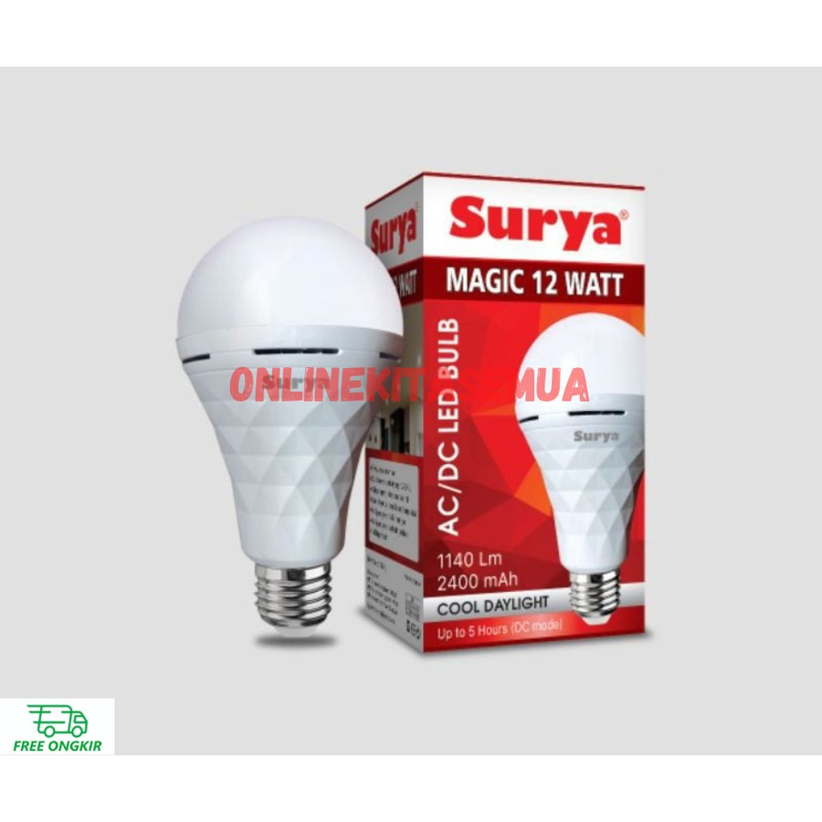 Lampu Emergency / Bohlam Darurat / Led Bulb Emergency SURYA MAGIC