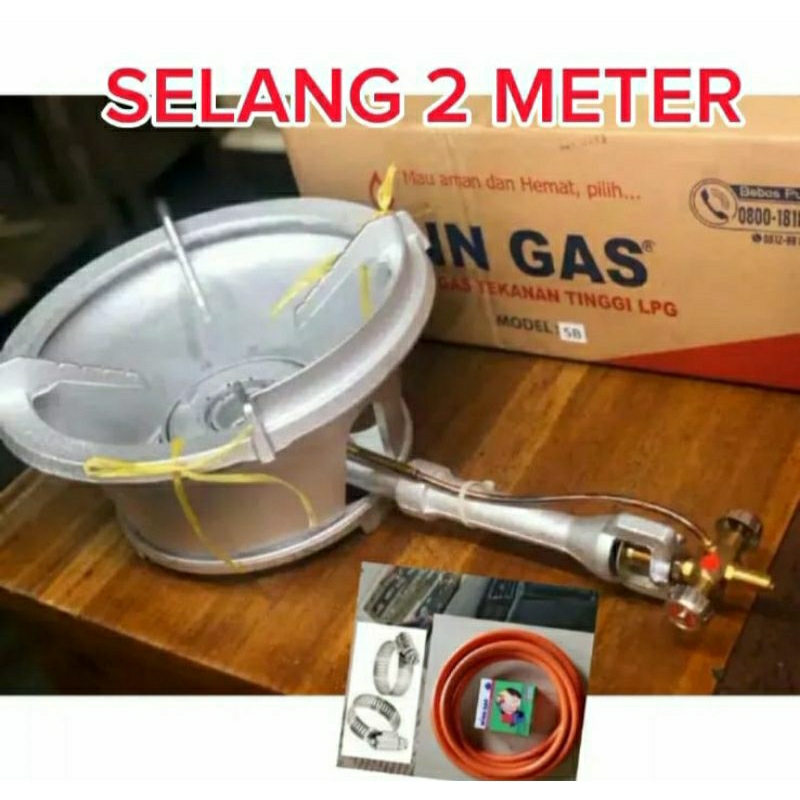 Winn Gas , 5B  ,  Win Gas  , Kompor , Restaurant ,  High Pressure , Tekanan Tinggi