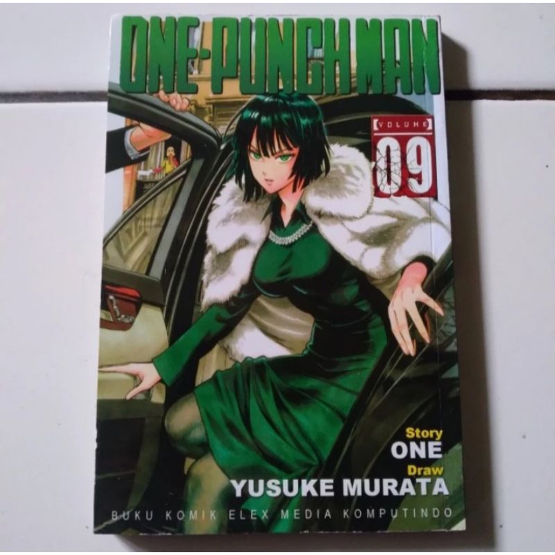 Komik One Punch Man 9 Segel