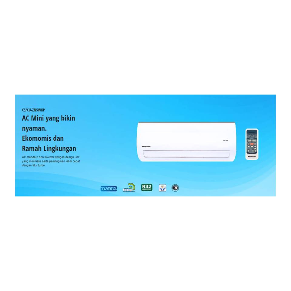 PANASONIC AC 1/2 PK CS/CU-ZN5WKP