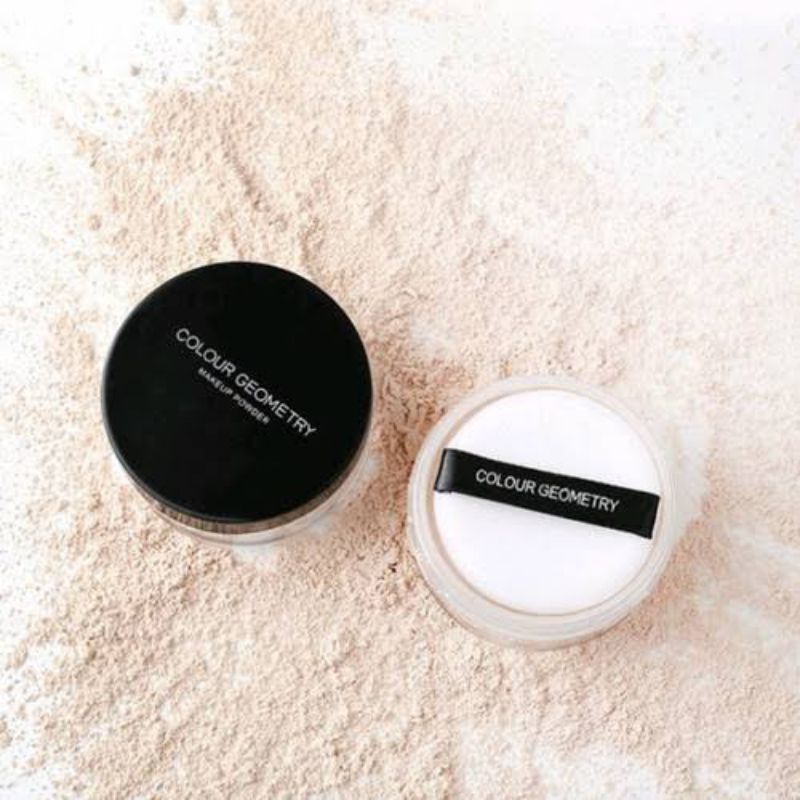 Bedak Tabur Colour Geometry Pengontrol Minyak Di Wajah