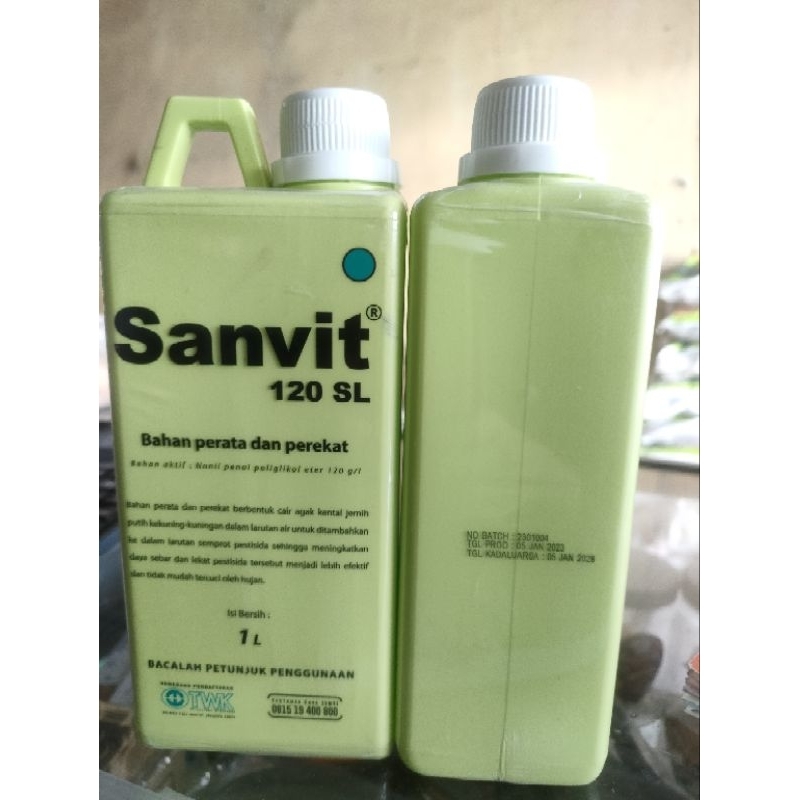 SANVIT 120 SL ISI 500 ML PEREKAT PERATA PUPUK PESTISIDA ORIGINAL