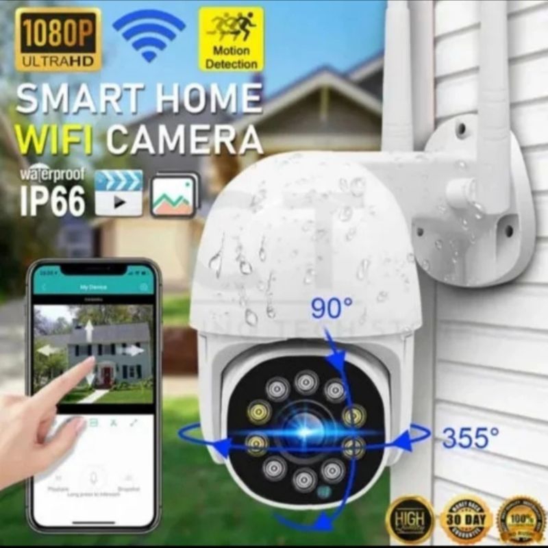 NEW IP CAMERA V380 OUTDOOR WIRELESS 8MP FULL HD 1080P CCTV WIFI