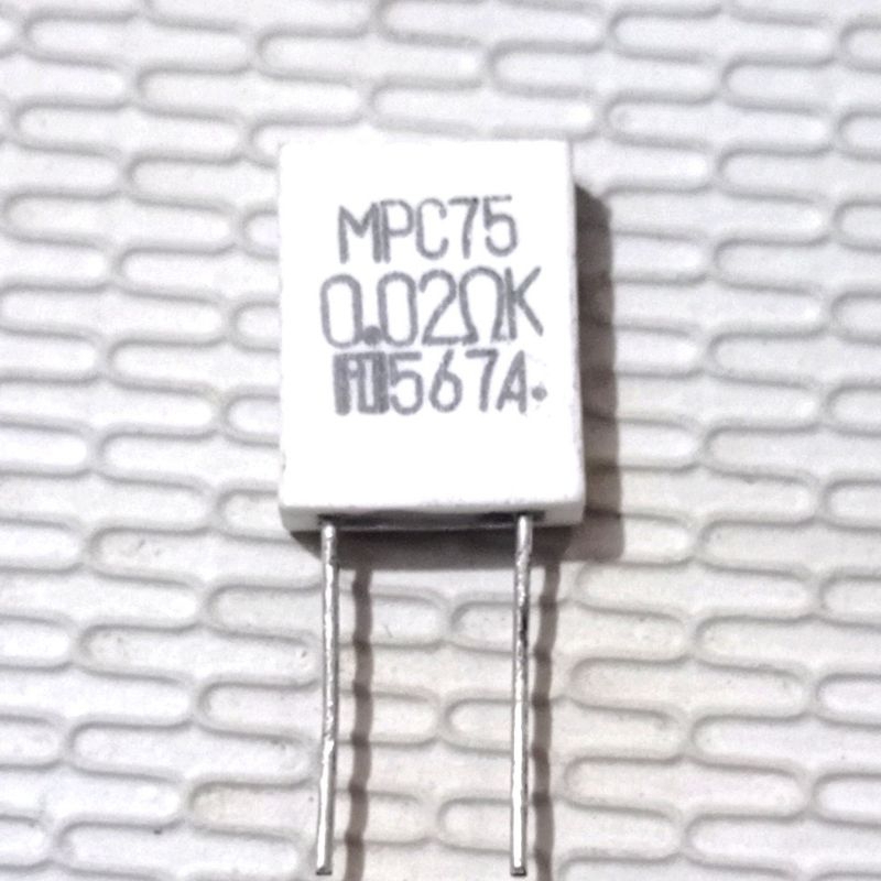 Resistor MPC 0.02 resistor gepeng 0R02