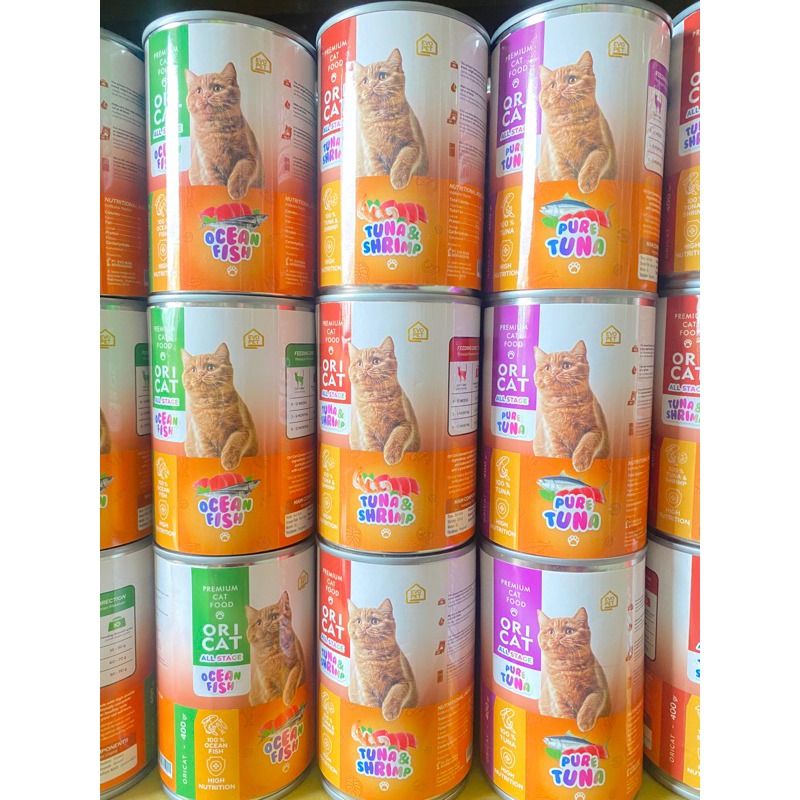 Oricat Kaleng 400gr 1 Dus isi 24 pcs