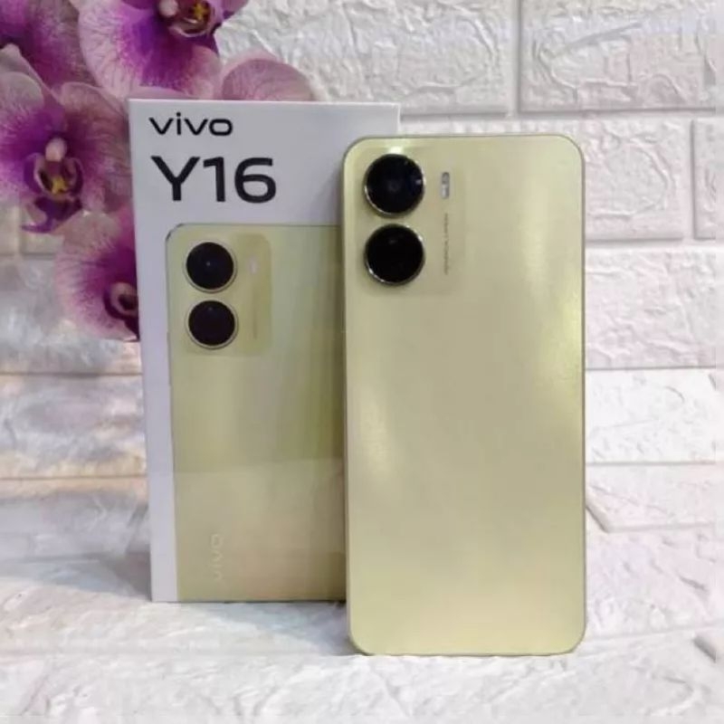 SEGEL BARU   Handphone Vivo Y16 Ram 4GB / Rom 32GB
