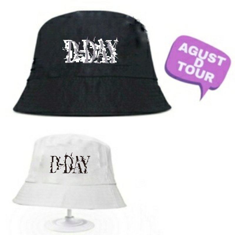 BUCKET HAT MERCH SUGA AGUSTD D DAY 2023