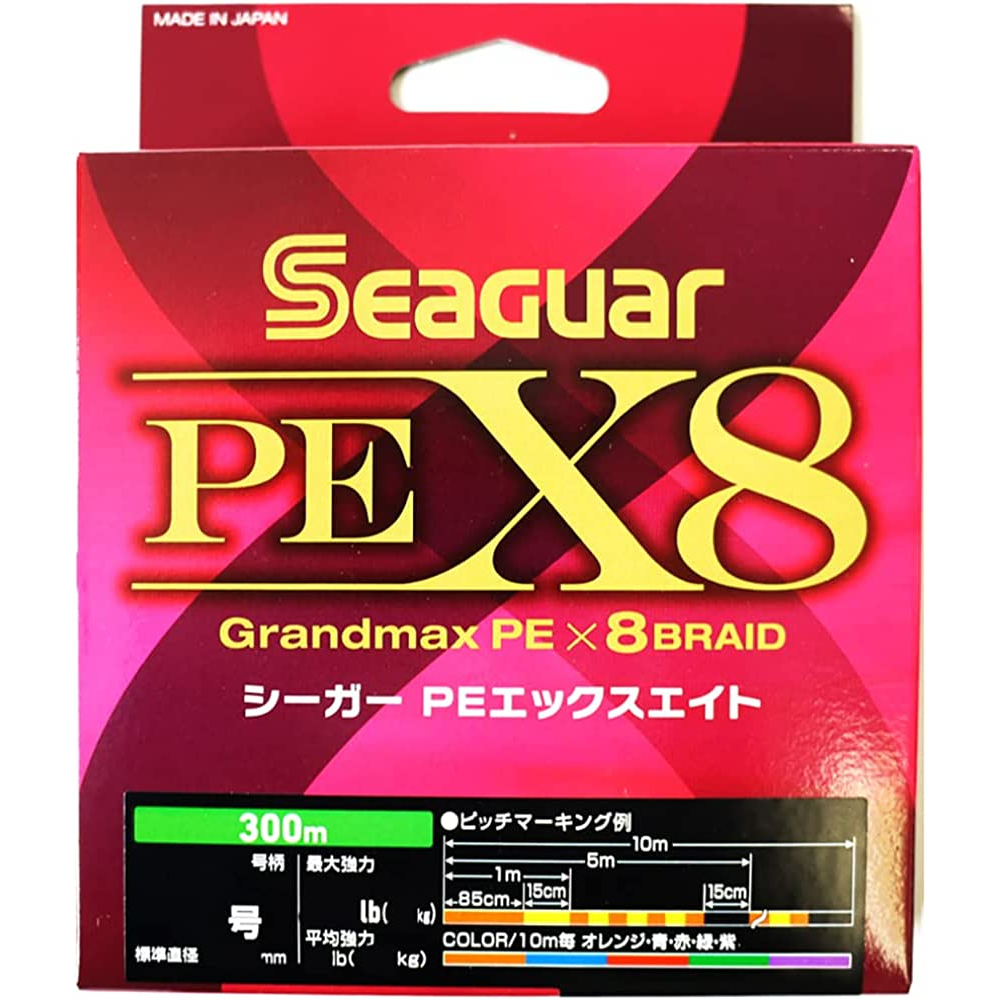 PE SEAGUAR X8 300 meter dan 400 meter