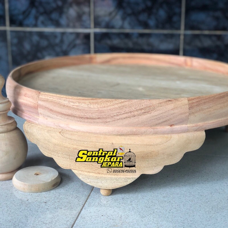 READY STOCK TEBOK SANGKAR WAMBI / ANIS MERAH UKURAN D.36