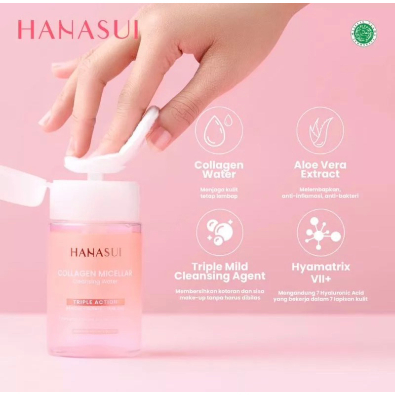 Hanasui Collagen Micellar Cleansing Water