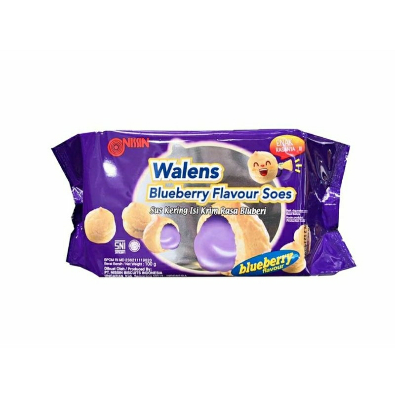 

NISSIN Walens Soes Blueberry 100 g