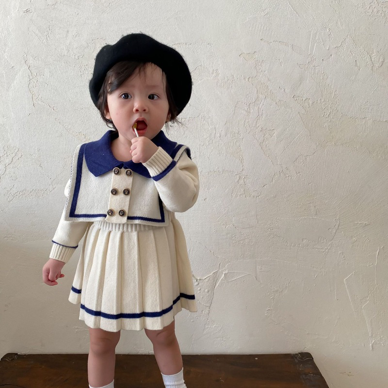 Naffy knit dress anak bayi perempuan