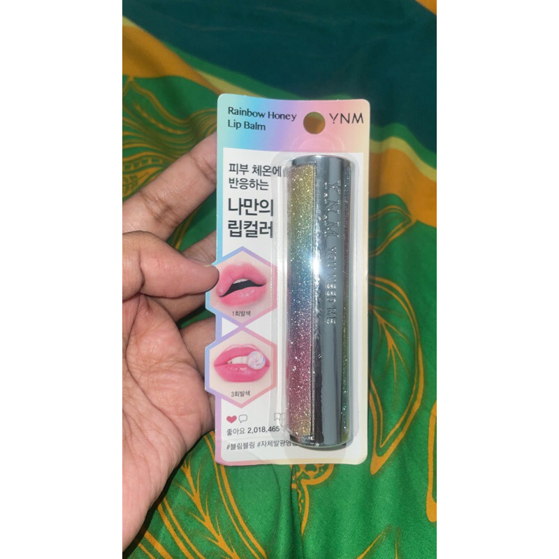 YNM RAINBOW LIPBALM READY STOCK