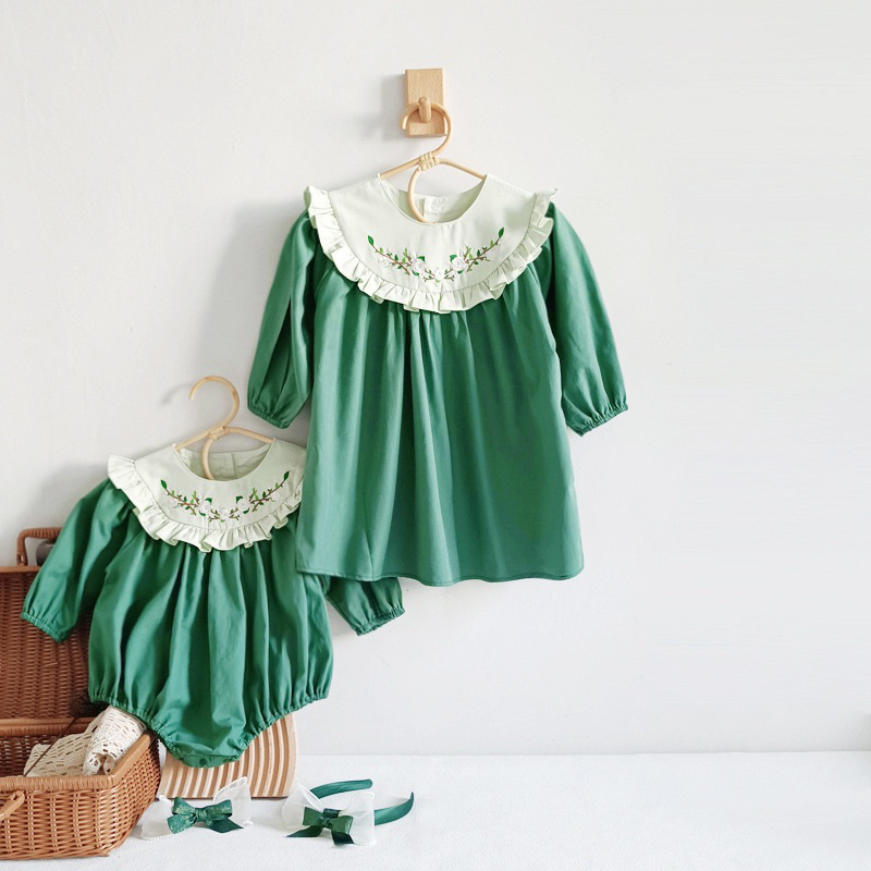 Midori romper/dress bayi anak perempuan