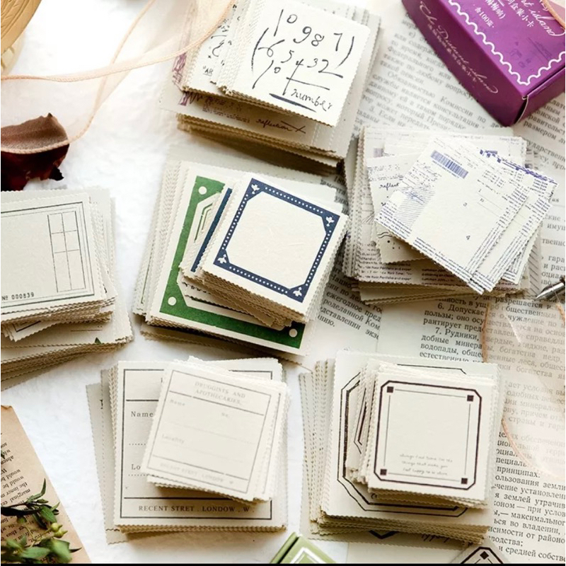 

10pc Memo Pad Kotak for scrapbook journal journaling bujo MPK