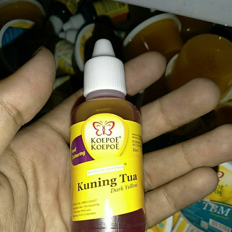 

koepoe pewarna makanan kuning tua 30 ml
