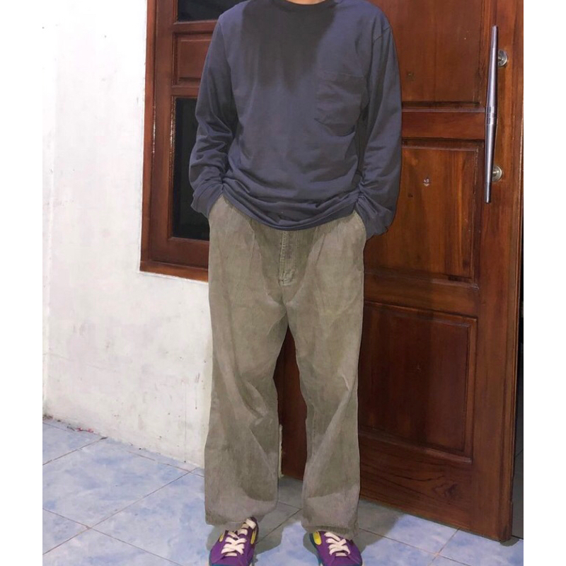 borongan celana corduroy