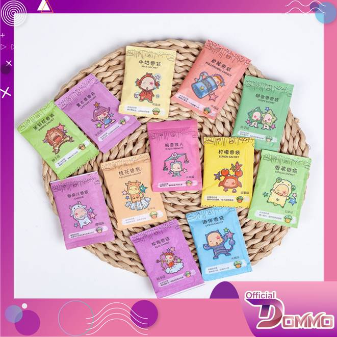 DOMMO - D6128 Pengharum Sachet 5705 / Pengharum Ruangan Sachet Aromaterapi / Parfum Ruangan Saset Mini / Pewangi Lemari Pakaian