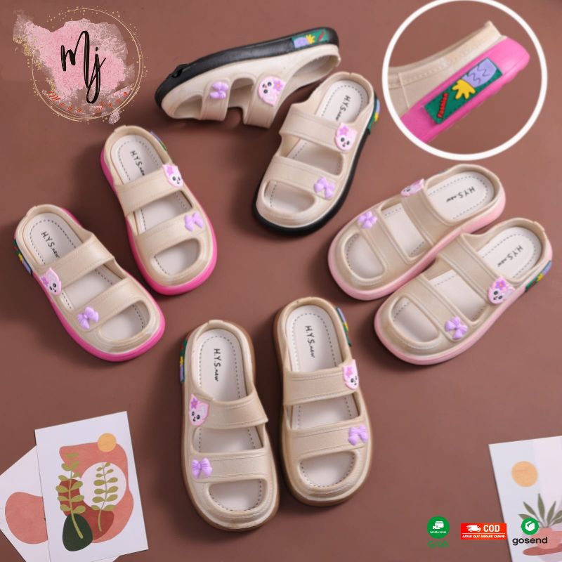 Sandal Selop Jelly CUTE Ban 2/ Sandal Anak Terbaru Import