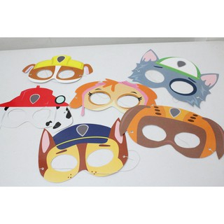 topeng paw patrol / topeng ultah paw patrol / topeng kertas paw patrol