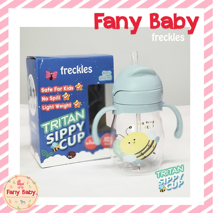 FRECKLES TRITAN SIPPY CUP WATER 6M+ 210ML