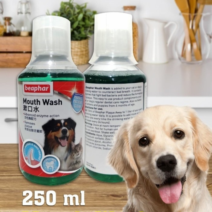 Beaphar mouth wash Dog Cat 250ml  17064 Fresh Breath