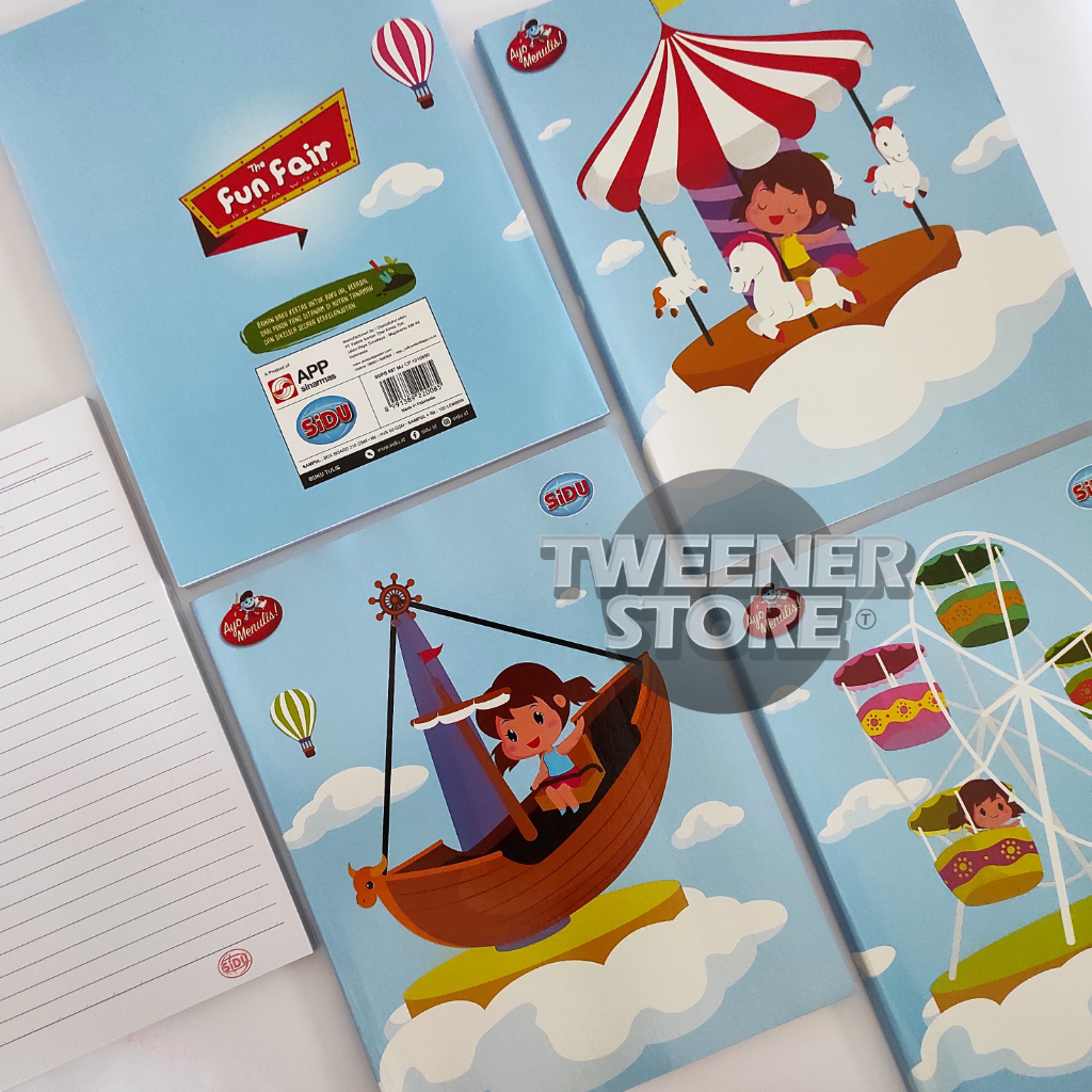 

SIDU Buku Tulis 100 Ukuran KWARTO | ISI 100 LembarSinar Dunia