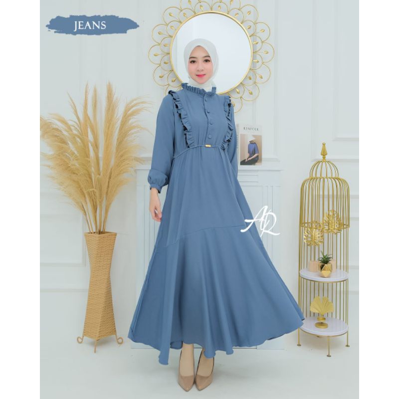 GAMIS VIERA DRESS MATT TIFANI CREPE