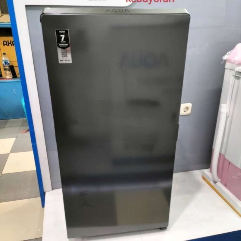 Kulkas Aqua 1 Pintu 145 liter Big Freezer AQR-D185 MDS/MLS