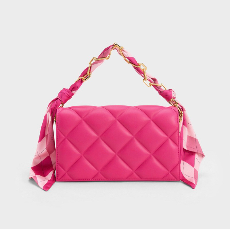 Tas Wanita Alcott Scraf Quilted Clutch