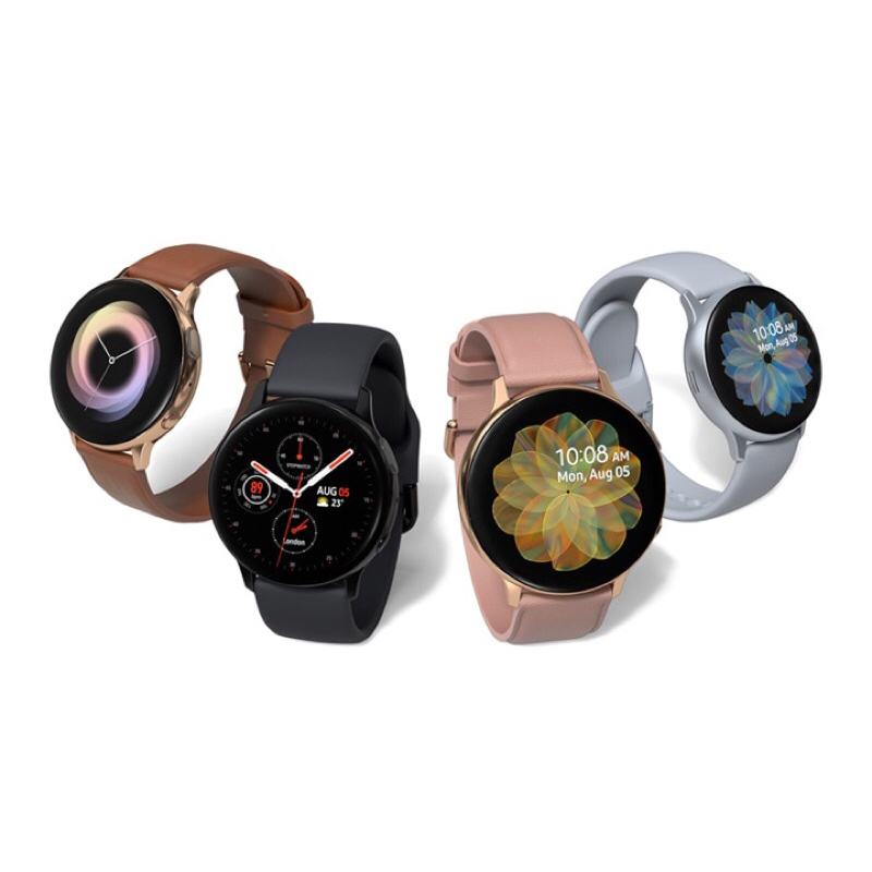 SAMSUNG GALAXY WATCH ACTIVE 2 44MM (Stainless Steel Black, Aluminum Black, Under Armour, Stainless S