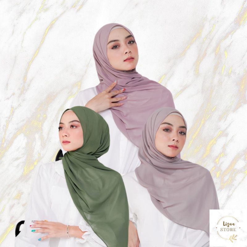Daily Hijab/Pashmina Ceruty/Kerudung Pashmina/Kerudung Pashmina Ceruty