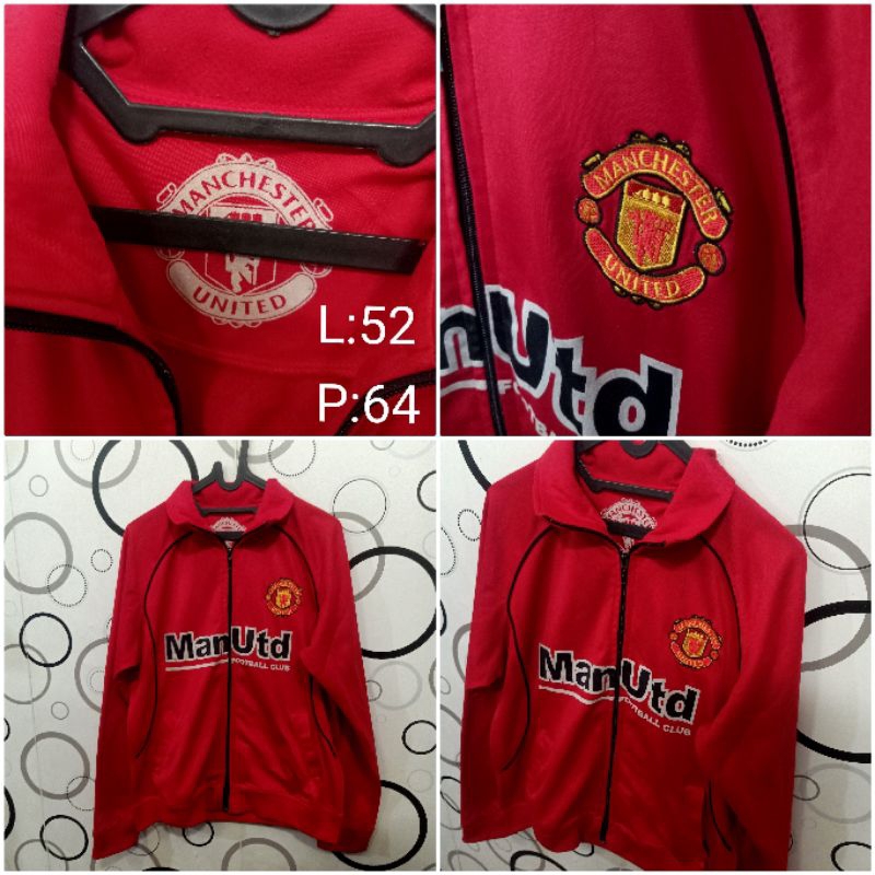 Jaket Manchester United Jaket MU Jaket Bola