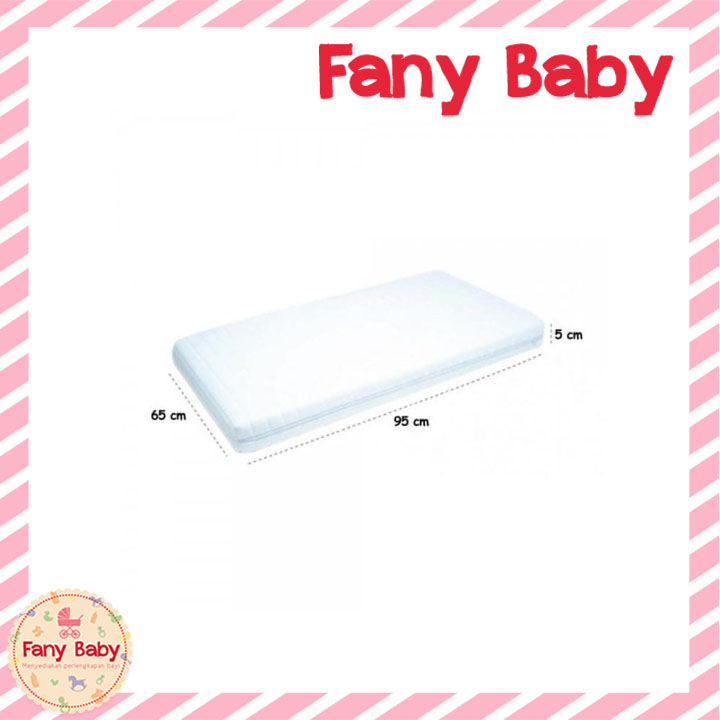 BABYBEE MATRAS PAD WITH LATEX 95X65X5CM