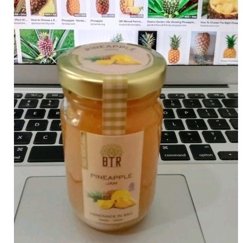 

Selai sehat BTR Selai Nenas 145 gram, 100% alami, vegetarian