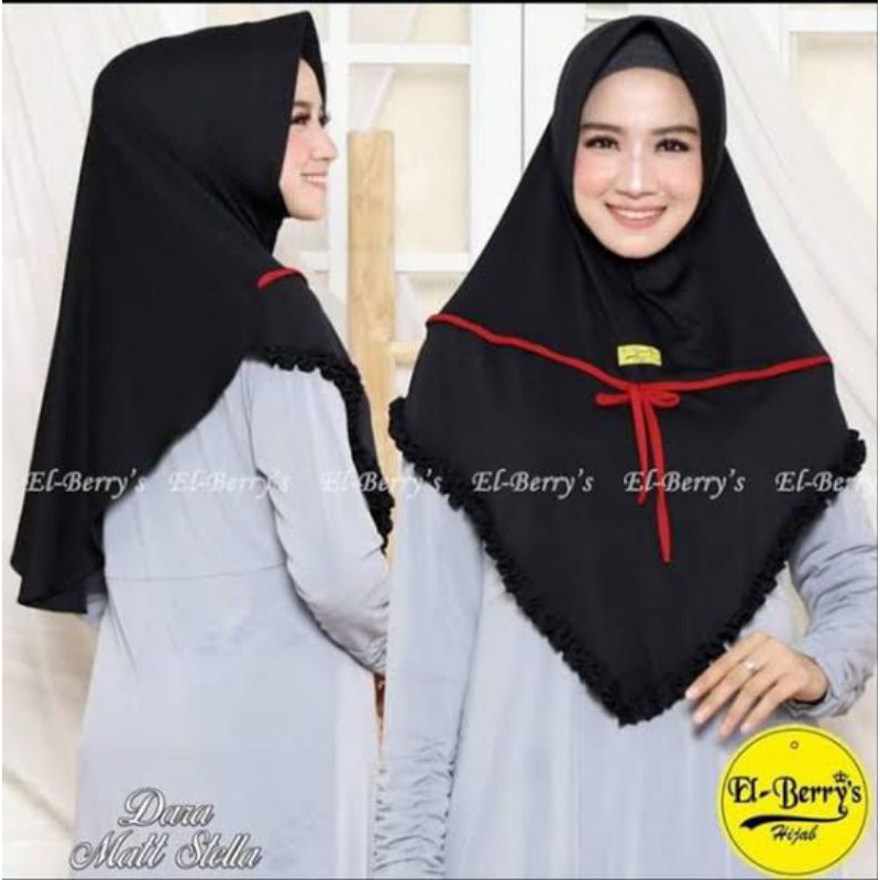 𝗦𝗛𝗘𝗟𝗢𝗩𝗘𝗦𝗛𝗢𝗣𝗣 - ELBERRYS JILBAB KHIMAR MONA REMPEL PREMIUM ORIGINAL EL BERRYS KEPANG KOMBI HIJAB KERU